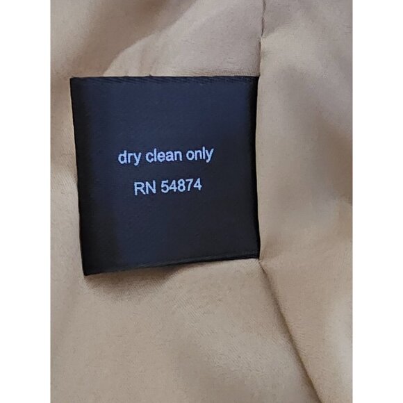 The Limited Womens Blazer Size 2 Lined Tan Long Sleeve - Picture 3 of 6